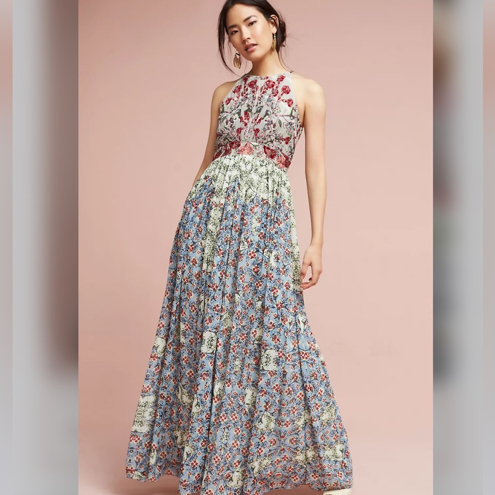 Bhanuni by Jyoti Adelise Beaded Maxi Dress🌺 - Picture 2 of 16